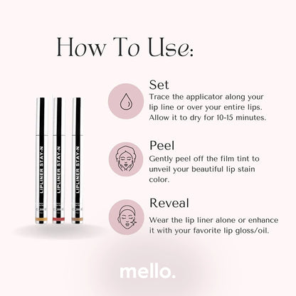 Peel Off Lip Liner Stain